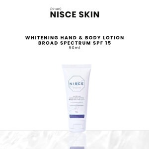 NISCE SKIN Whitening Hand & Body Lotion SPF15 50mL