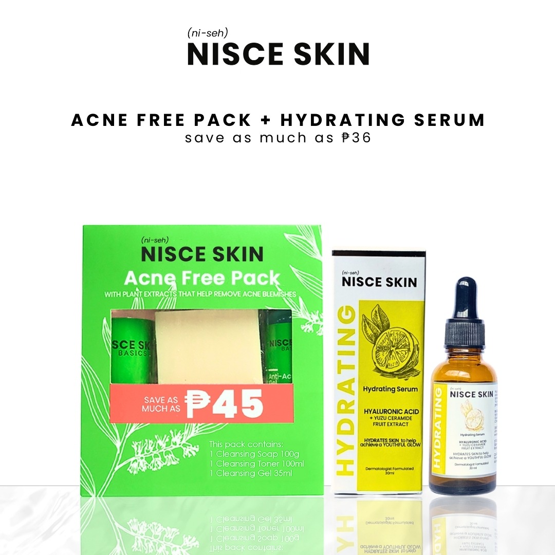 Acne Free Pack + Hydrating Serum