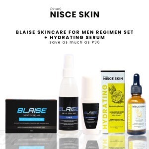 Blaise Skincare for Men Regimen Set + Hydrating Serum