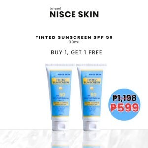 NISCE SKIN Tinted Sunscreen SPF50 30ml