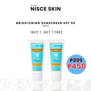 NISCE SKIN Brightening Sunscreen SPF50 50ml